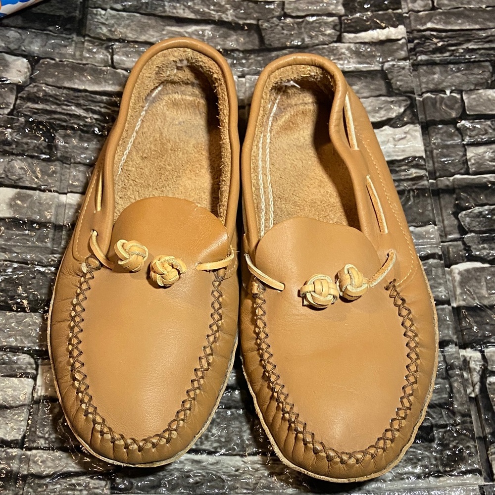Vintage Eatons Leather Moccasins New/Old Stock